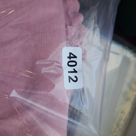 Intimately Free People Bodysuit Womens Medium Pink Lace Mock Neck Cottagecore - Picture 10 of 10